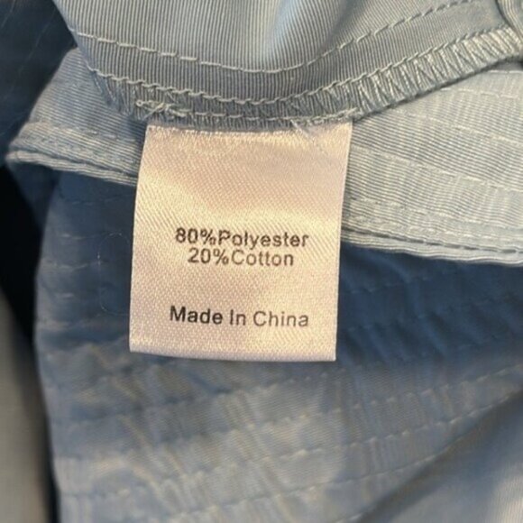 Tuckernuck Chloe Shirt Dress Slate Blue Collared Midi XL NWT - Picture 6 of 7